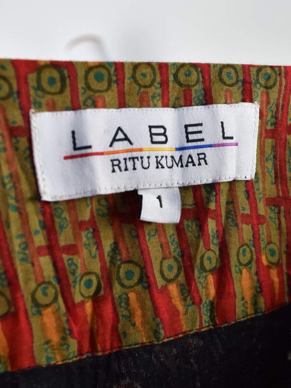 Label Ritu Kumar Maxi Skirt - 1 - Picture 10 of 10